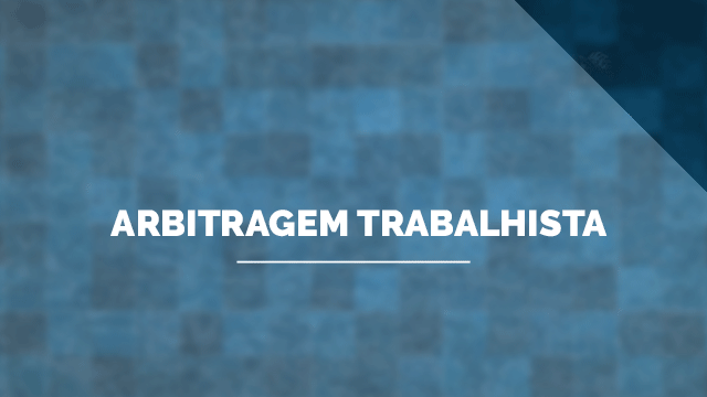 Arbitragem Trabalhista