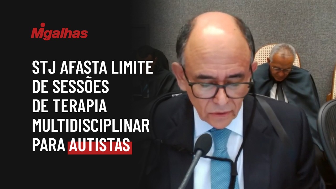 STJ afasta limite de sessões de terapia multidisciplinar para autistas