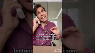 Victor Marinho no TikTok - Rotina de advogado