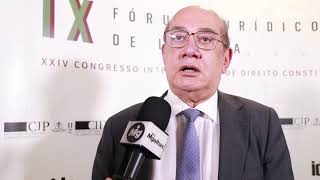 Ministro Gilmar Mendes fala sobre papel de decano no STF