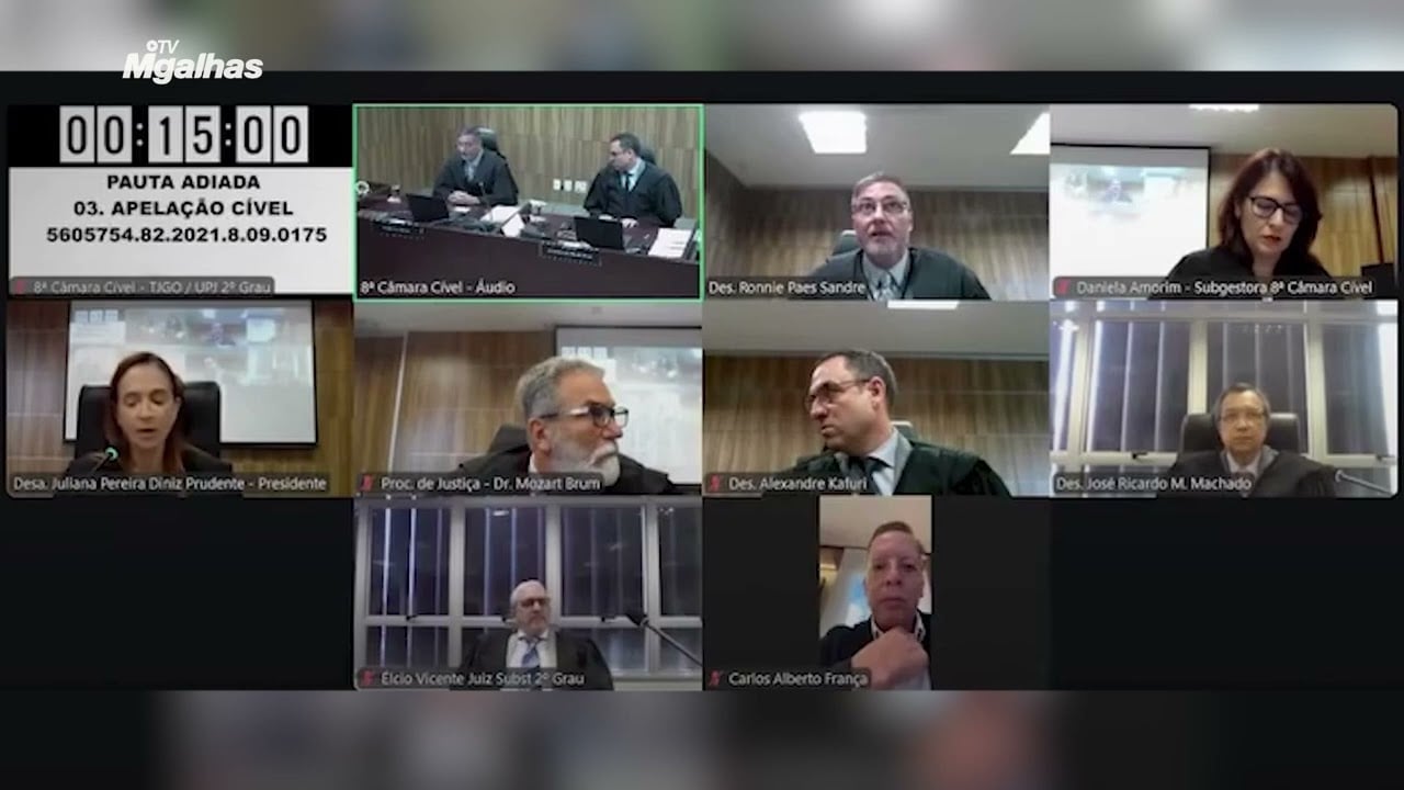 Desembargador questiona sustentação de ex-presidente do TJ/GO durante quarentena