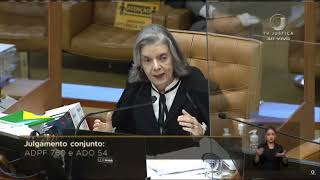 Cármen Lúcia fala da "cupinização" institucional do meio ambiente