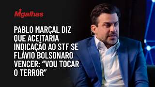 Pablo Marçal diz que aceitaria indicação ao STF se Flávio Bolsonaro vencer: "Vou tocar o terror"