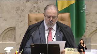 Discurso de Augusto Aras na estreia no STF