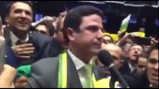 Deputado Bruno Araújo profere voto que decide votação do impeachment na Câmara