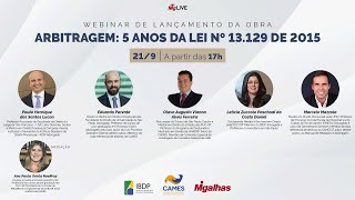 "Arbitragem: 5 anos da Lei nº 13.129 de 2015"