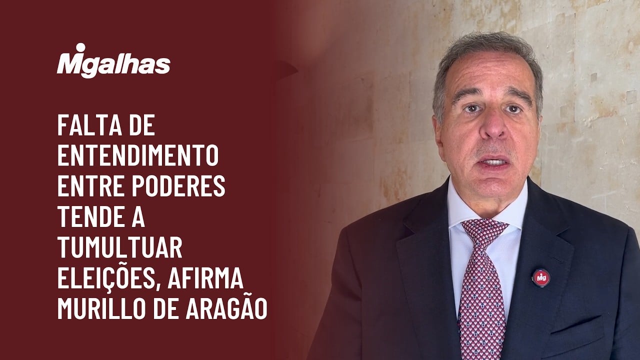 Falta de entendimento entre Poderes tende a tumultuar eleições, afirma Murillo de Aragão