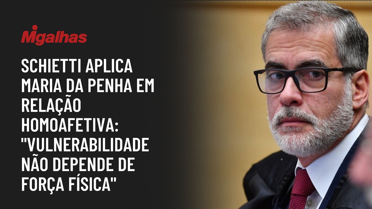 Schietti aplica Maria da Penha em relação homoafetiva: "vulnerabilidade não depende de força física"