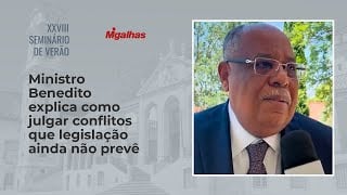 Ministro Benedito Gonçalves, do STJ, explica como julgar conflitos que legislação ainda não prevê Ministro Benedito Gonçalves, do STJ, explica como julgar conflitos que legislação ainda não prevê
