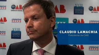 Claudio Lamachia | Fortalecimento da democracia