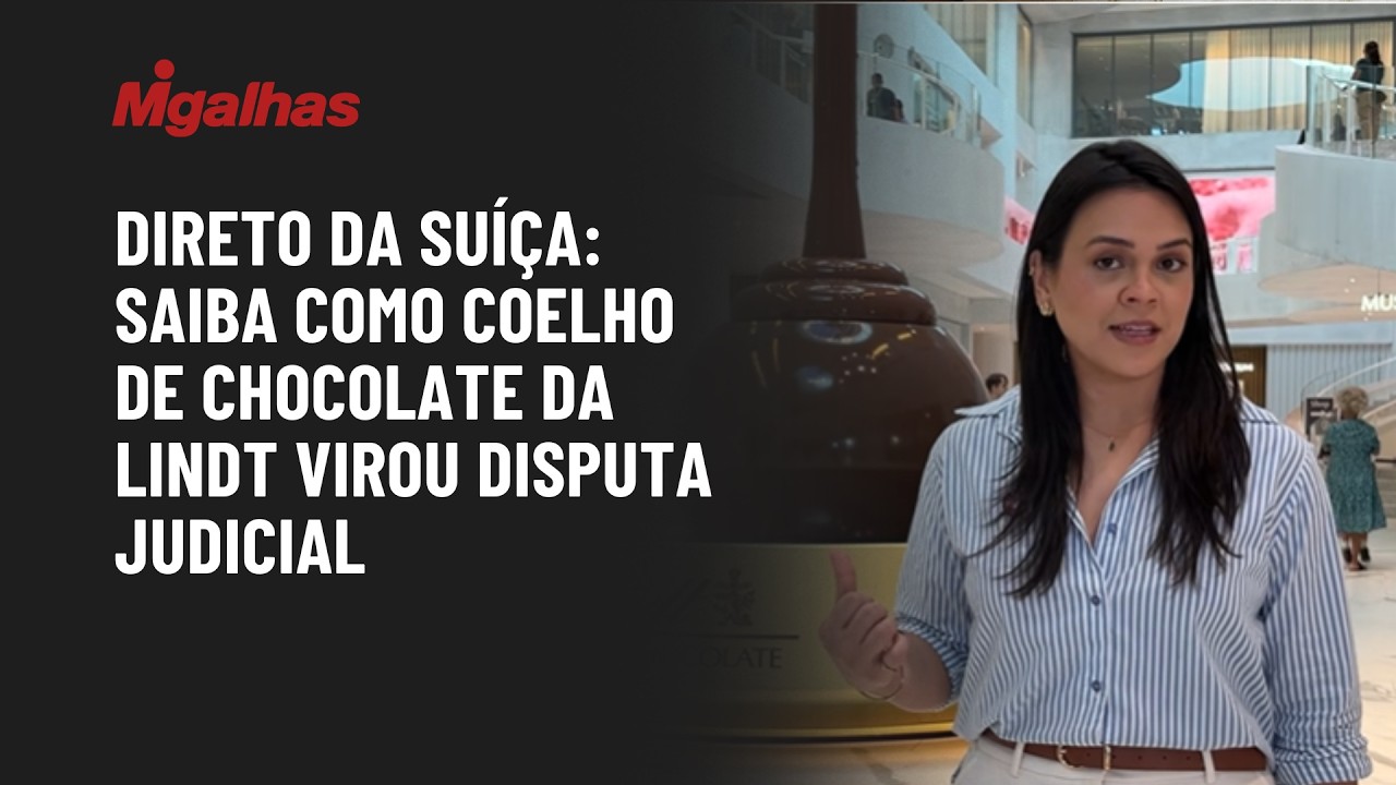 Direto da Suíça: Saiba como coelho de chocolate da Lindt virou disputa judicial