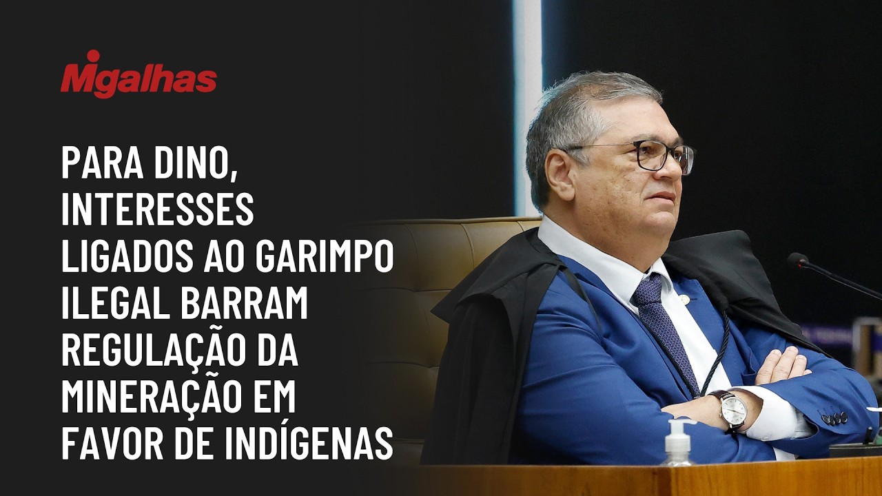 Para Dino, interesses ligados ao garimpo ilegal barram regulação da mineração em favor de indígenas