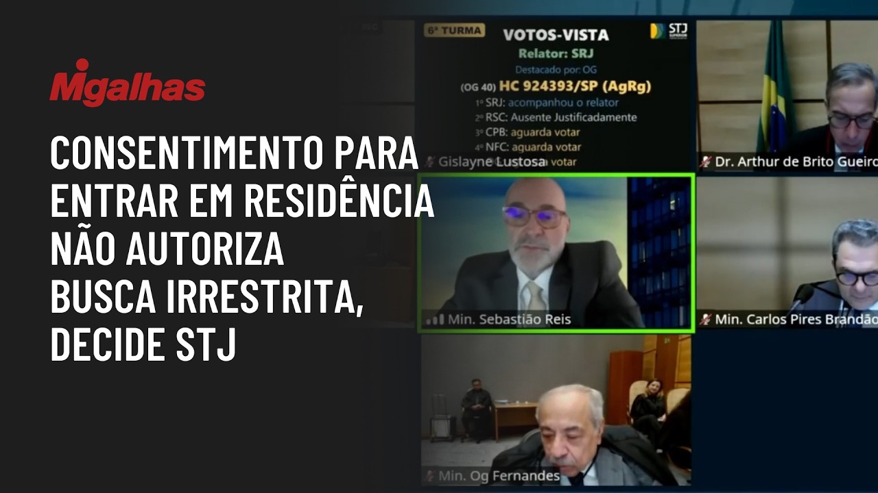 Consentimento para entrar em residência não autoriza busca irrestrita, decide STJ