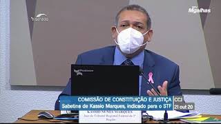 Kassio Nunes fala sobre aborto: "defensor da vida" Kassio Nunes fala sobre aborto: "defensor da vida"