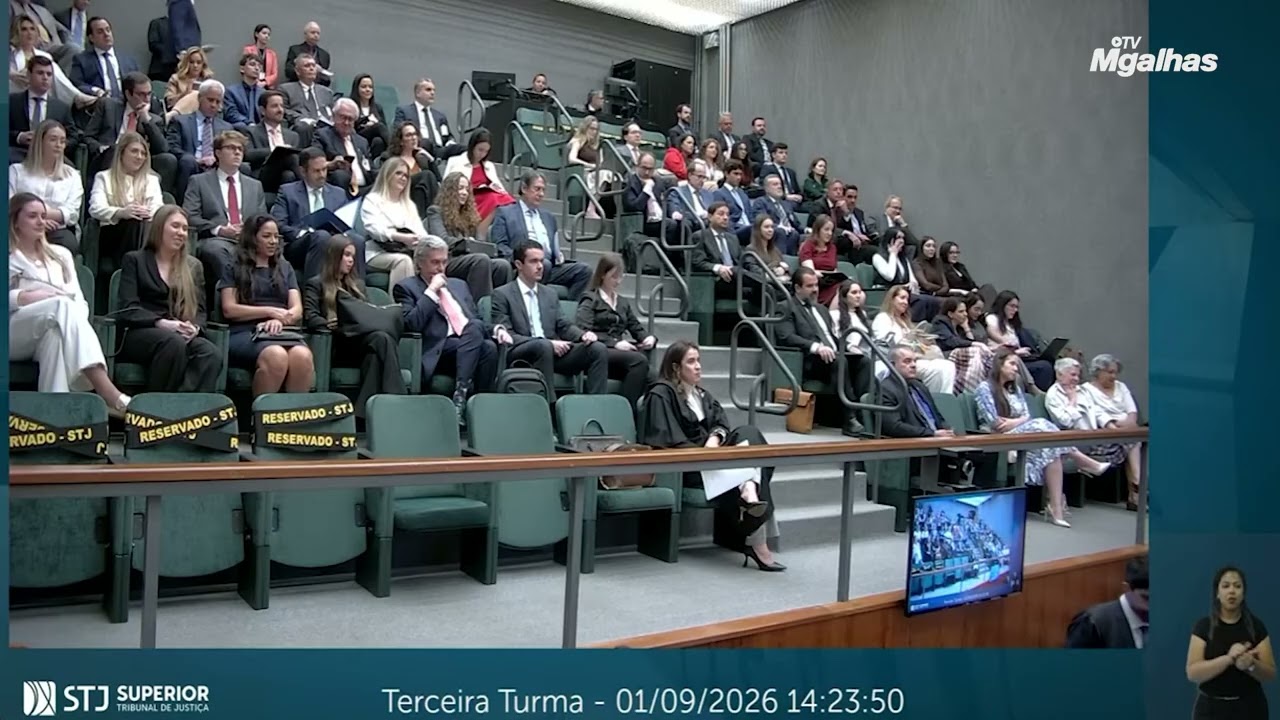 Nancy recebe no STJ alunos da PUC/RS, onde se formou, e declara: "meu Estado do coração"