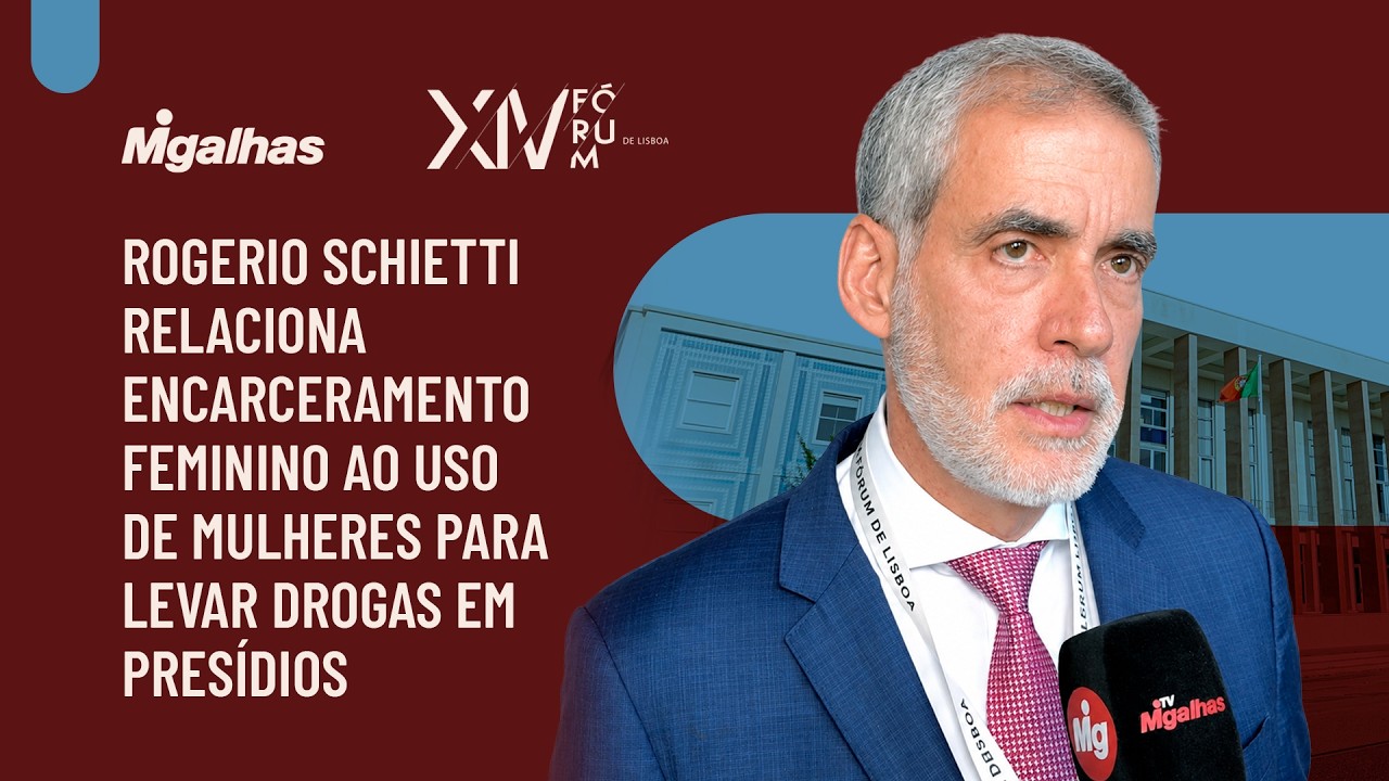 Rogerio Schietti relaciona encarceramento feminino ao uso de mulheres para levar drogas em presídios