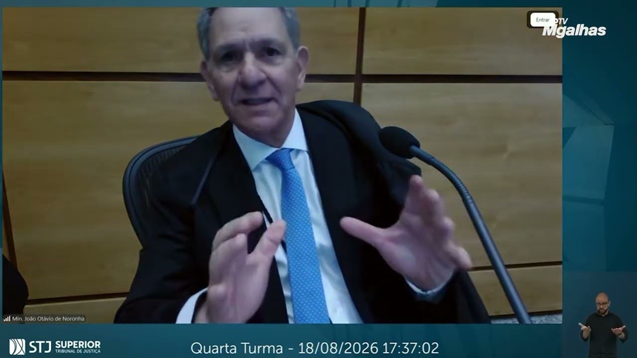 Noronha deixa presidência da 4ª turma do STJ: "sensação de dever cumprido"