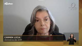 Cármen Lúcia ressalta "assombroso" aumento da violência doméstica na pandemia