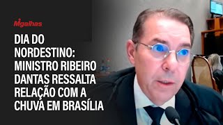 Dia do Nordestino: Ministro Ribeiro Dantas ressalta relação com a chuva em Brasília Dia do Nordestino: Ministro Ribeiro Dantas ressalta relação com a chuva em Brasília