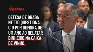 Defesa de Braga Netto questiona Cid por demora de um ano ao relatar dinheiro na caixa de vinho