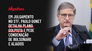 Em julgamento no STF, Paulo Gonet detalha plano golpista e pede condenação de Bolsonaro e aliados Em julgamento no STF, Paulo Gonet detalha plano golpista e pede condenação de Bolsonaro e aliados