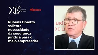 Rubens Ometto salienta necessidade da segurança jurídica para o meio empresarial
