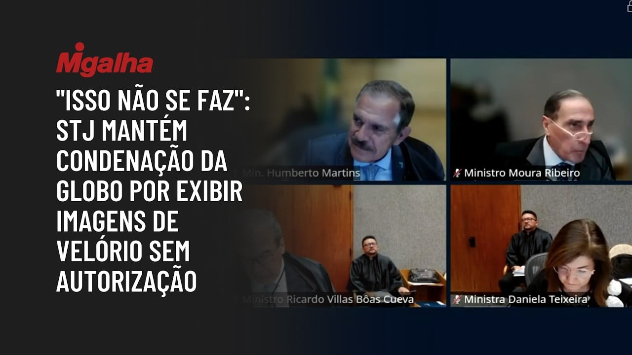 "Isso não se faz": STJ mantém condenação da Globo por exibir imagens de velório sem autorização