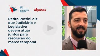 Pedro Puttini diz que Judiciário e Legislativo devem atuar juntos para resolução do marco temporal Pedro Puttini diz que Judiciário e Legislativo devem atuar juntos para resolução do marco temporal