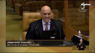 STF tem garantido liberdade religiosa, afirma Moraes