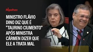 Ministro Flávio Dino diz que é "taurino ciumento" após ministra Cármen dizer que ele a trata mal