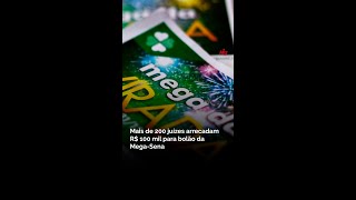 Mais de 200 juízes arrecadam R$ 100 mil para bolão da Mega-Sena Mais de 200 juízes arrecadam R$ 100 mil para bolão da Mega-Sena