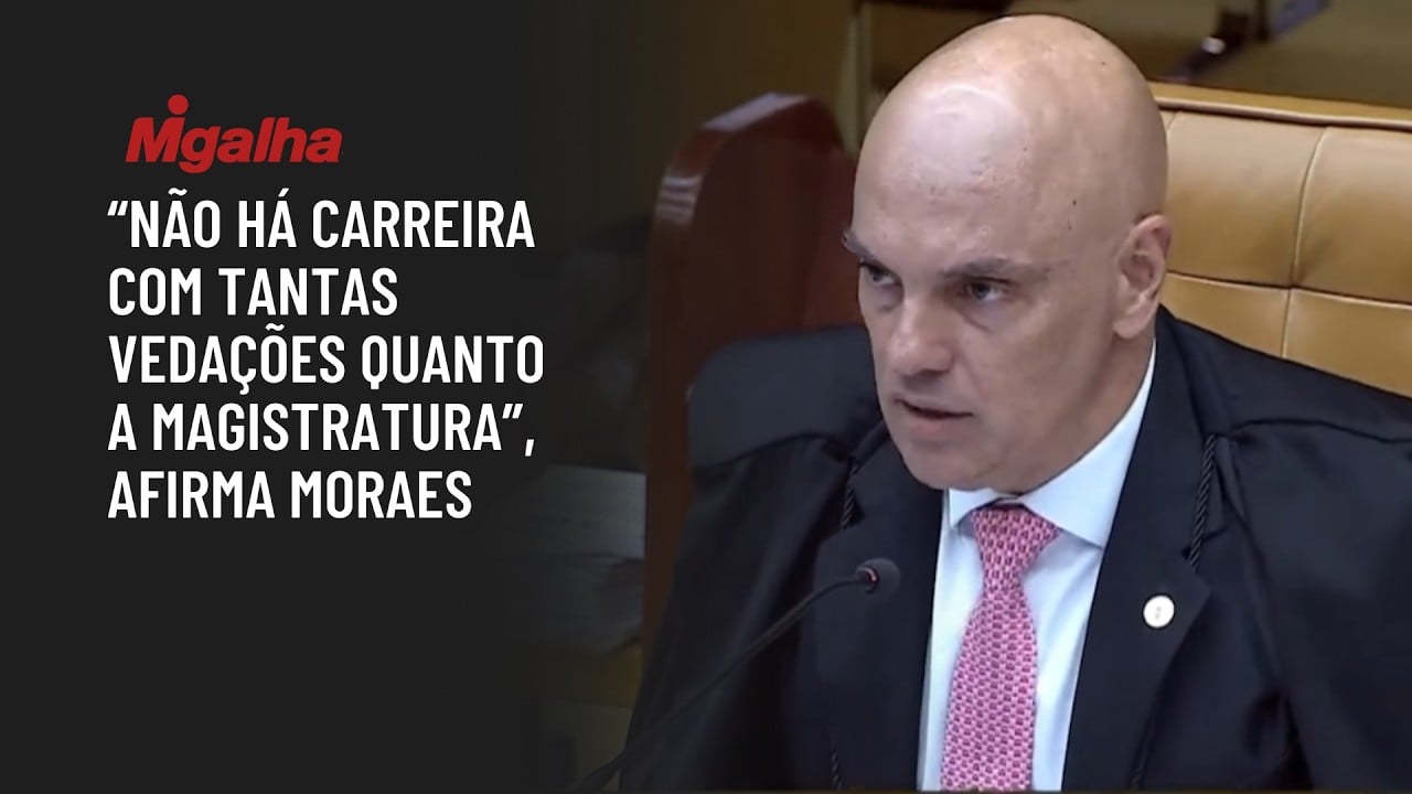 Moraes diz que imprensa age de má-fé ao "demonizar" palestras de juízes