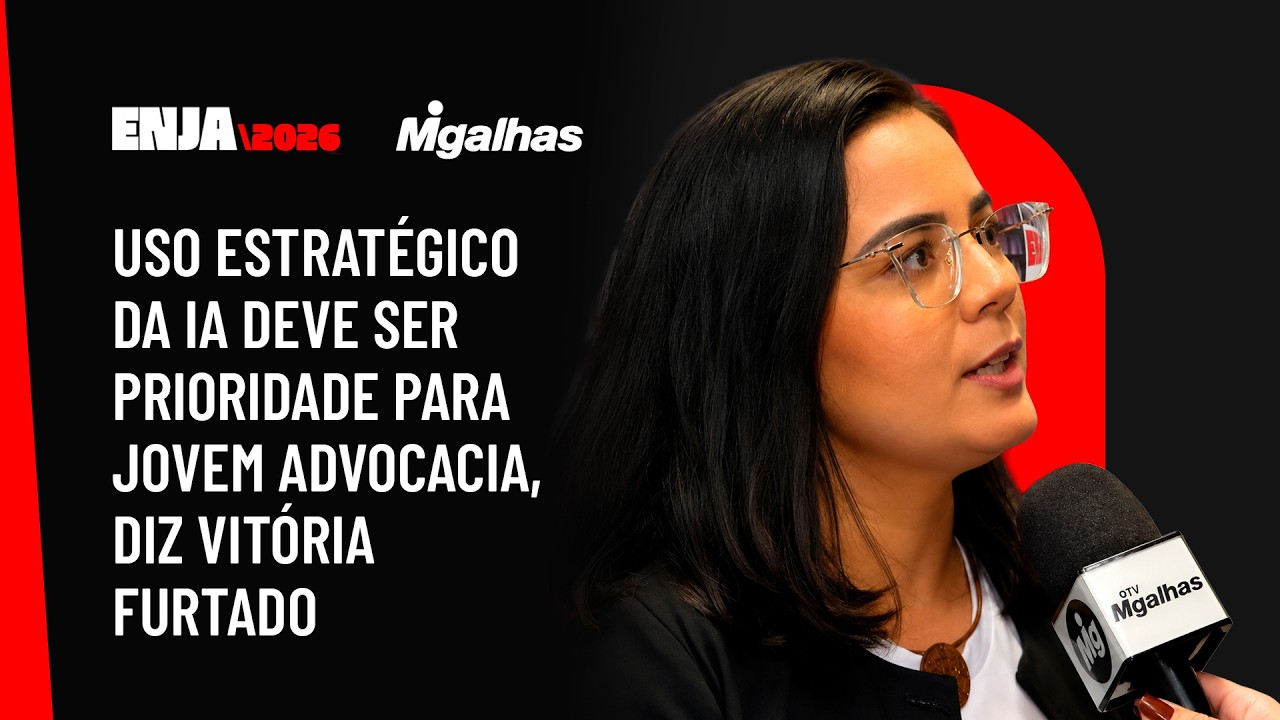 Uso estratégico da IA deve ser prioridade para jovem advocacia, diz Vitória Furtado
