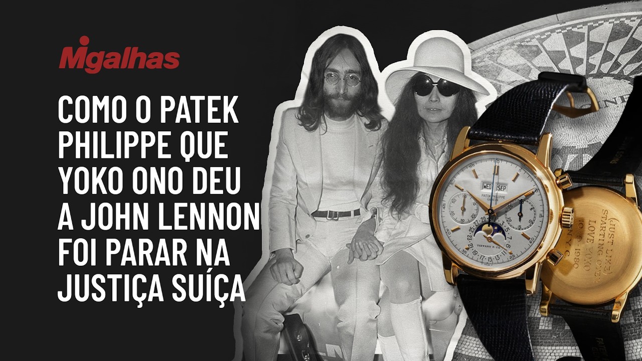 Como o Patek Philippe que John Lennon ganhou de Yoko Ono virou disputa na Justiça suíça