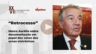 "Retrocesso", diz Marco Aurélio sobre documentação em papel dos votos das urnas eletrônicas