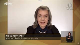 Cármen Lúcia: "Liberdade não rima juridicamente com criminalidade"