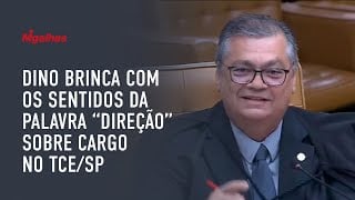Dino brinca com os sentidos da palavra "direção" sobre cargo no TCE/SP