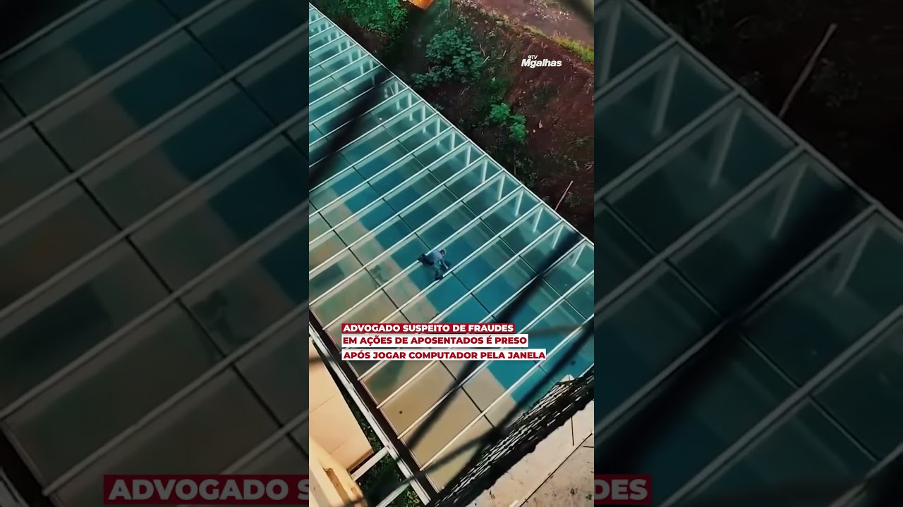 Advogado suspeito de fraudes em ações de aposentados é preso após jogar computador pela janela