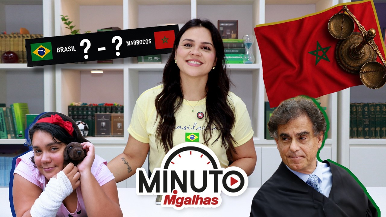 Brasil e Marrocos, bolão dos ministros e notícias jurídicas no Minuto Migalhas