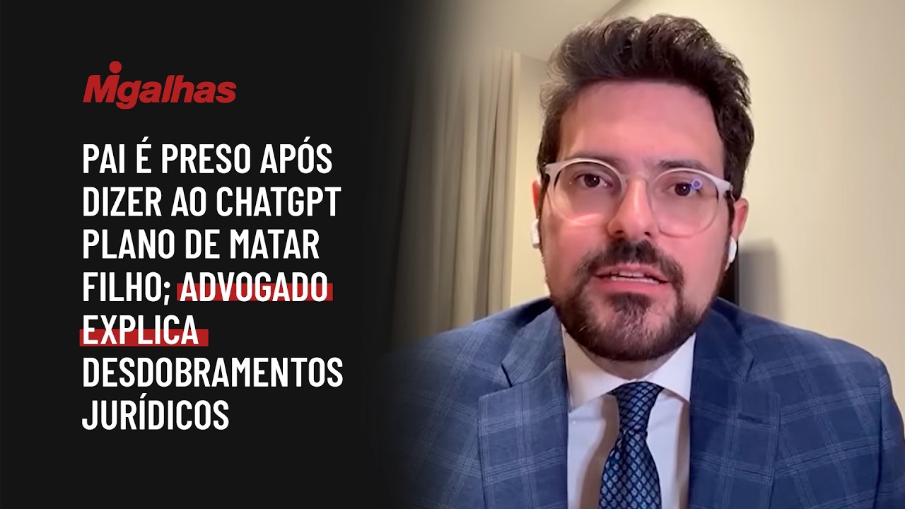 Pai é preso após dizer ao ChatGPT plano de matar filho; advogado explica desdobramentos jurídicos