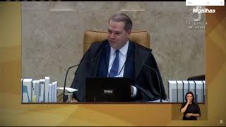 Confira o discurso de Dias Toffoli na última sessão de julgamentos na presidência Confira o discurso de Dias Toffoli na última sessão de julgamentos na presidência