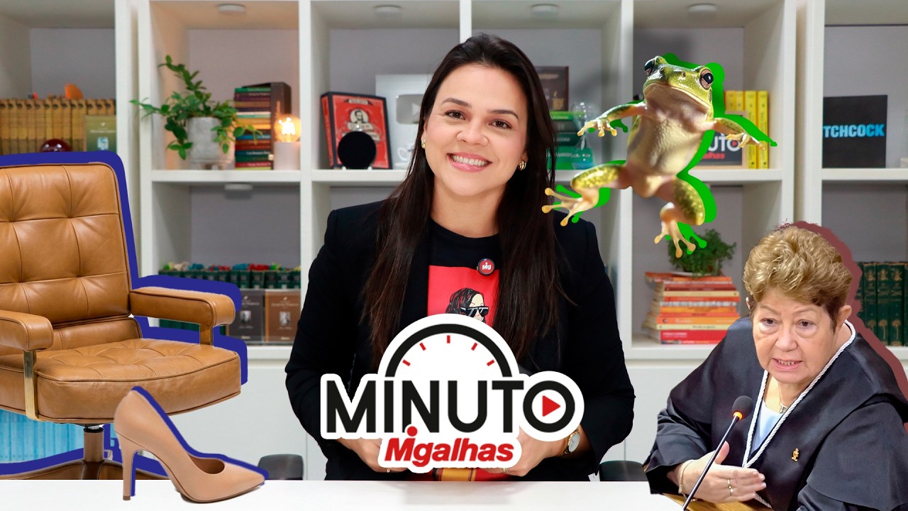 Minuto Migalhas tem advogada presa, rã na TV e. sapatinho de cristal?