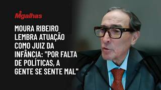 Moura Ribeiro lembra atuação como juiz da infância: "por falta de políticas, a gente se sente mal" Moura Ribeiro lembra atuação como juiz da infância: "por falta de políticas, a gente se sente mal"