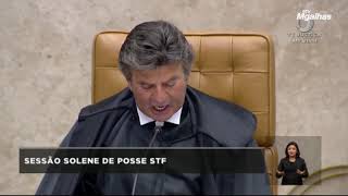 Luiz Fux toma posse como presidente do STF; Rosa Weber é sua vice