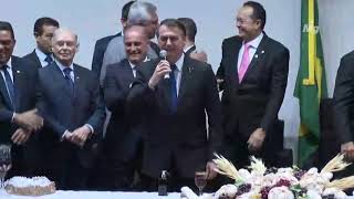 Bolsonaro diz que indicará ao STF ministro "terrivelmente evangélico" Bolsonaro diz que indicará ao STF ministro "terrivelmente evangélico"
