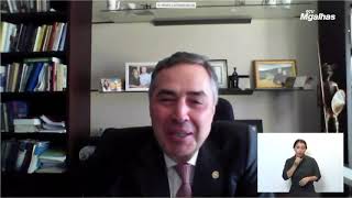 "Fui vítima de um golpe", brinca Barroso sobre Toffoli na presidência da 1ª turma