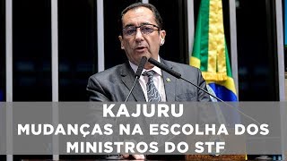 Senador propõe mudanças na escolha dos ministros do STF