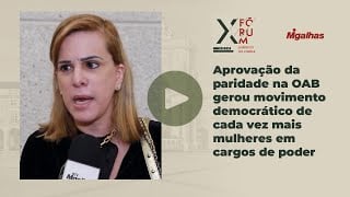 Vice-presidente da OAB/RJ, Ana Tereza Basilio ressalta importância da paridade na OAB