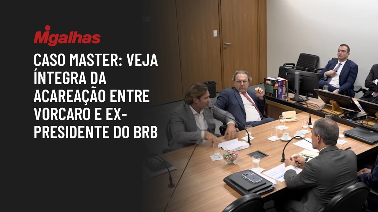 Caso Master: Veja íntegra da acareação entre Vorcaro e ex-presidente do BRB