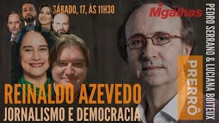 Live: Jornalismo e  democracia, 17/04 às 11h30